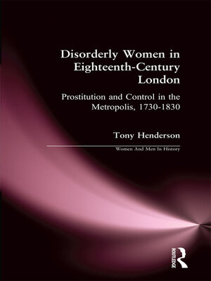 cover image of Disorderly Women in Eighteenth-Century London